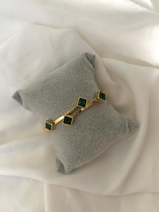 Emerald Aura Bracelet