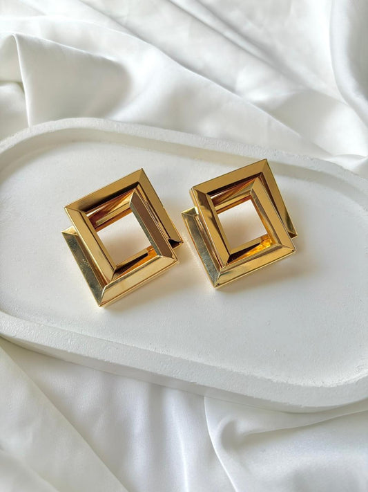 Bold Frame Earrings